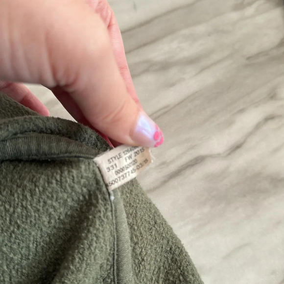 Army Green Women's Under Armour Sweatshirt - Picture 7 of 8